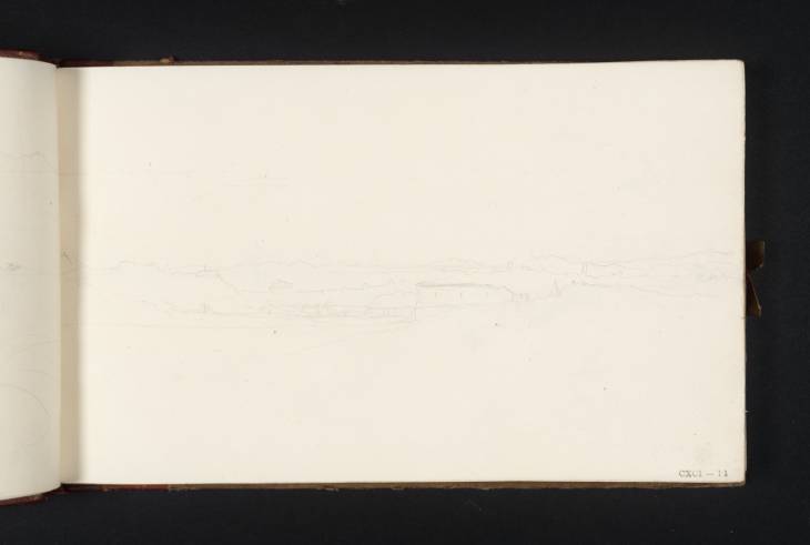 Joseph Mallord William Turner, ‘Distant View of Rome from San Paolo fuori le mura’ 1819