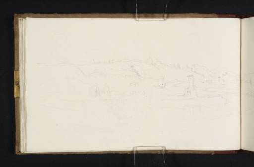Joseph Mallord William Turner, ‘Rome and the River Tiber from San Paolo fuori le mura’ 1819