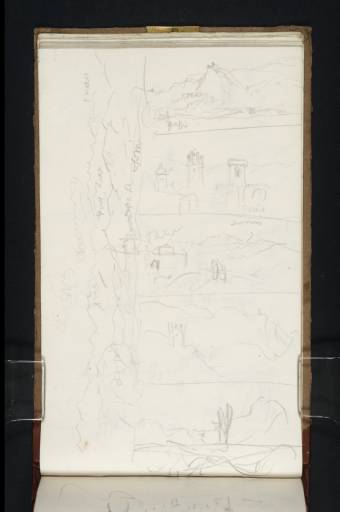 Joseph Mallord William Turner, ‘Six Landscape Sketches on the Road from Rome to Florence; including Three of Terni’ 1819