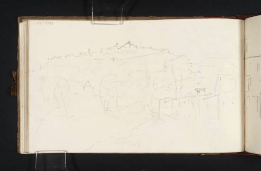 Joseph Mallord William Turner, ‘?Distant View of Cortona’ 1819
