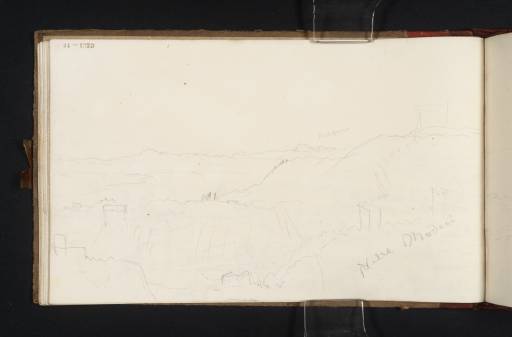 Joseph Mallord William Turner, ‘Valley of the Arno, from the Villa Medici, Fiesole’ 1819