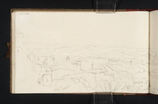 Joseph Mallord William Turner, ‘Part of a View of Florence from Villa Guadagni, near San Domenico di Fiesole’ 1819