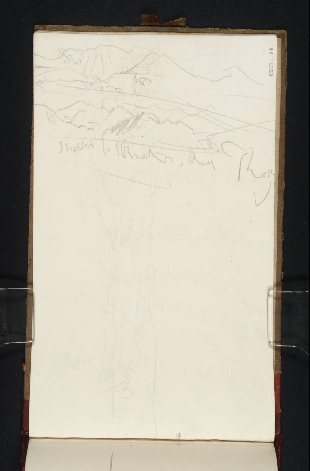 Two Views of Distant Mountains