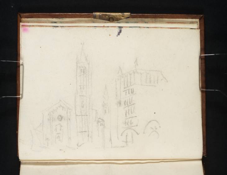 Joseph Mallord William Turner, ‘The Duomo and Baptistery, Parma’ 1820