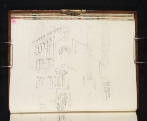 Joseph Mallord William Turner, ‘Façade of the Duomo, Parma’ 1820