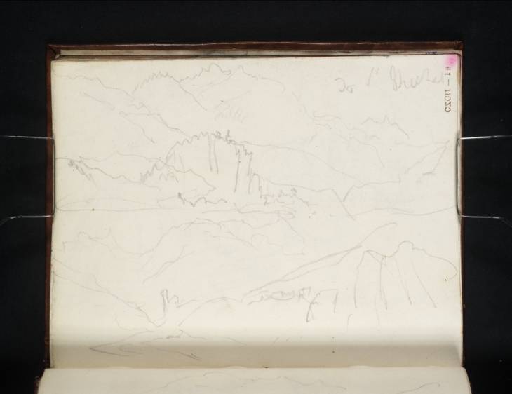 Joseph Mallord William Turner, ‘Two Views near St-Michel-de-Maurienne, Savoy’ 1820