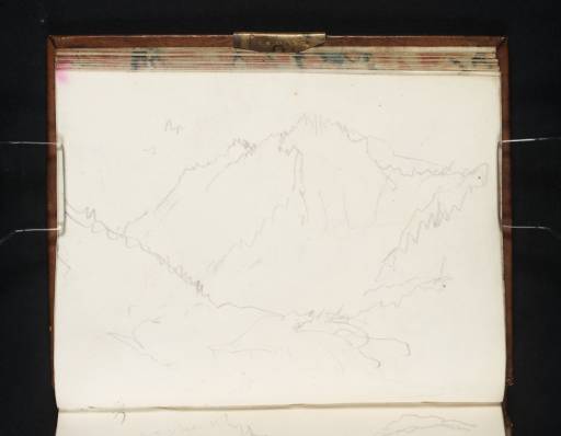 Joseph Mallord William Turner, ‘Distant View of Mont Cenis’ 1820