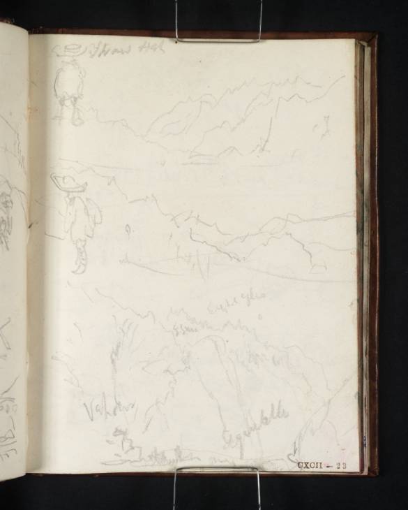 Joseph Mallord William Turner, ‘Three Views of Mountainous Scenery in Savoy; Including One at Aiguebelle’ 1820