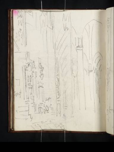 Joseph Mallord William Turner, ‘Interior of the Duomo, Milan’ 1820