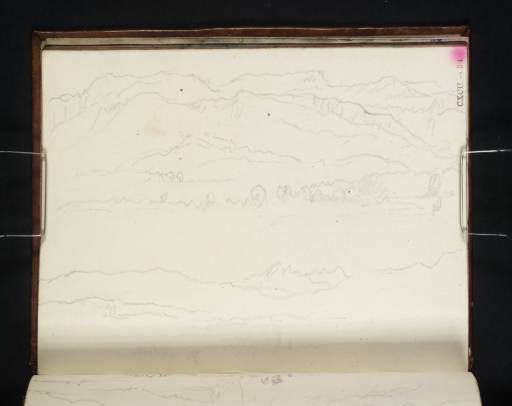 Joseph Mallord William Turner, ‘Distant Mountains’ 1820