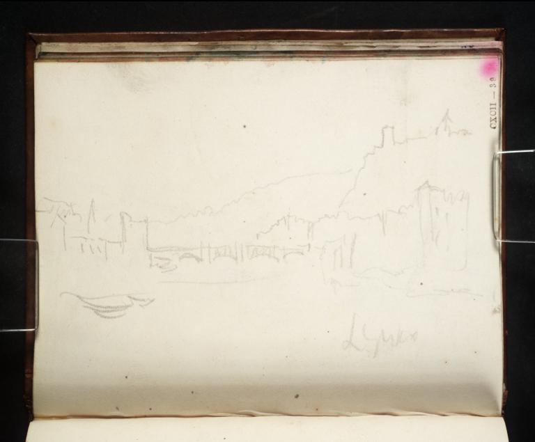 Joseph Mallord William Turner, ‘Lyon, with the Pont du Change’ 1820