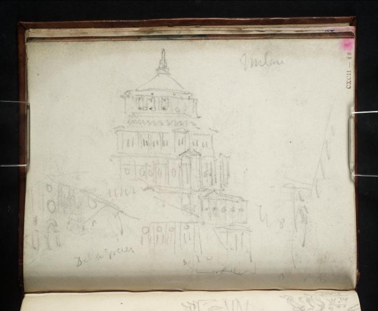 Joseph Mallord William Turner, ‘Santa Maria delle Grazie, Milan’ 1820