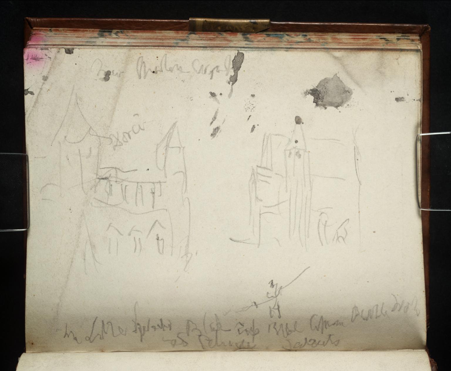 Study of Two Churches, ?Milan