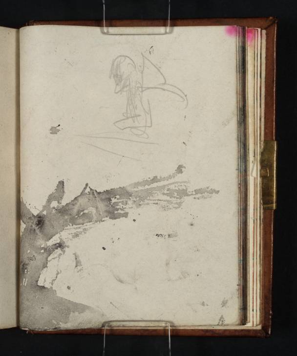 Joseph Mallord William Turner, ‘Slight Sketch of a ?Figure’ c.1819