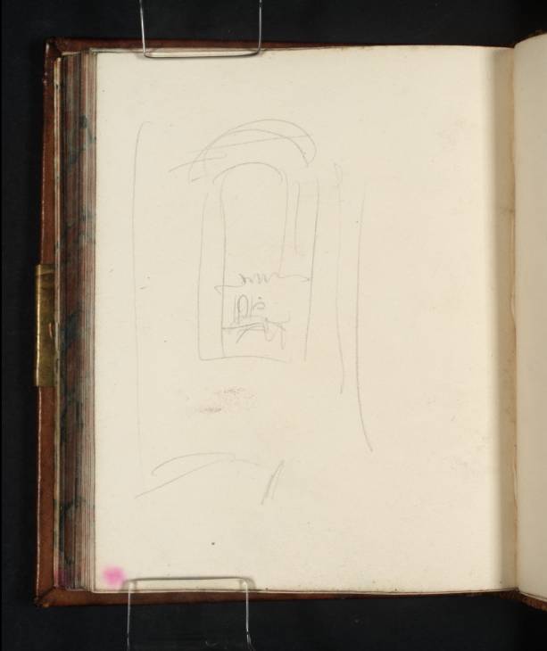 Joseph Mallord William Turner, ‘View through an Arched Window or Doorway, ?Rome’ c.1819