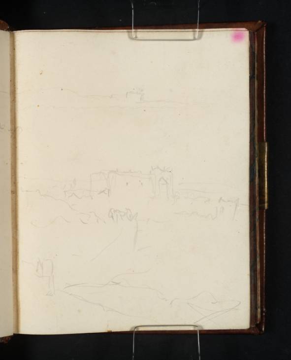 Joseph Mallord William Turner, ‘Three Sketches, ?France, Including a Castle and a Headland’ 1820