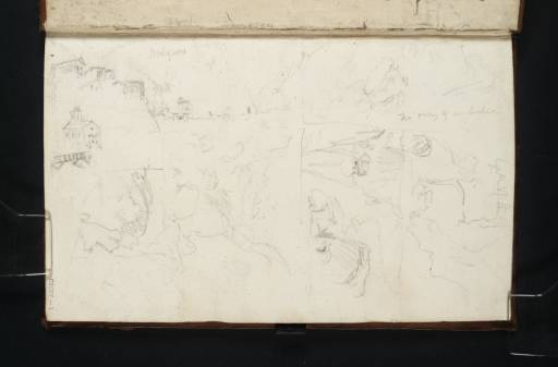Joseph Mallord William Turner, ‘Sketches from the Simplon Pass Road, Including the Chapel at Gabi’ 1819