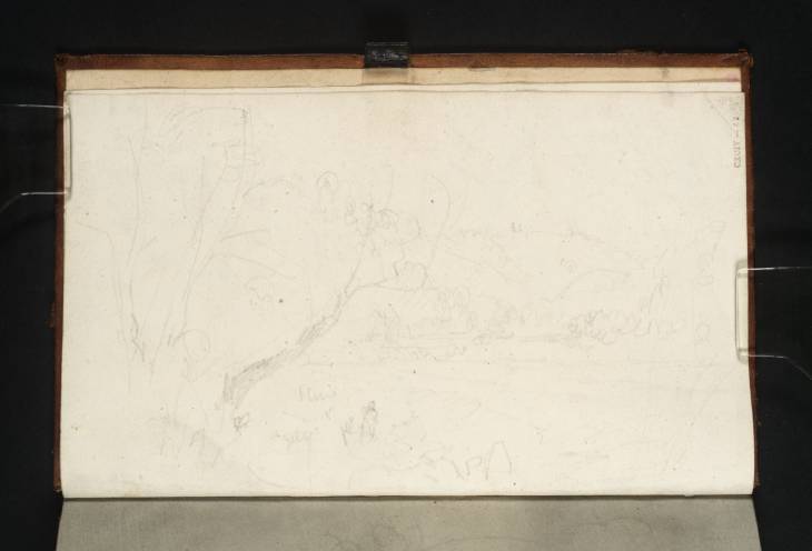 Joseph Mallord William Turner, ‘?Valley of the Toce River, between Domodossola and Vogogna’ 1819