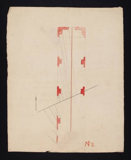 Joseph Mallord William Turner, ‘Lecture Diagram: Ground Plan of a Building’ c.1823-8