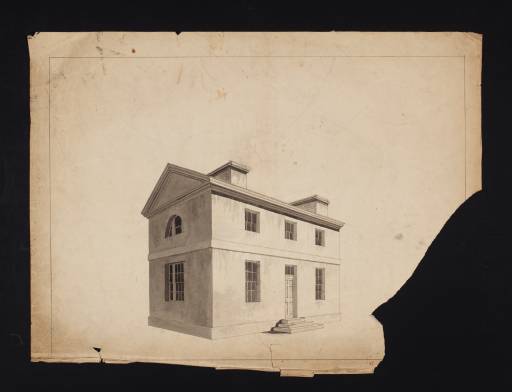 Joseph Mallord William Turner, ‘Perspective Study of a House’ c.1810