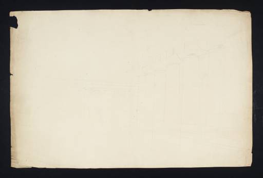 Joseph Mallord William Turner, ‘Perspective Drawing of a Classical Stoa or Portico’ c.1810-28