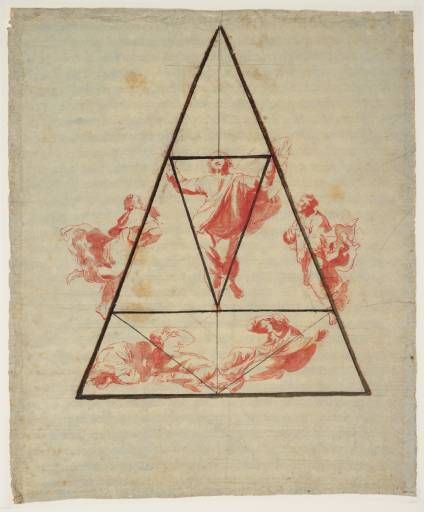 Joseph Mallord William Turner, ‘Lecture Diagram 10: Proportion and Design of Part of Raphael's 'Transfiguration'’ c.1810