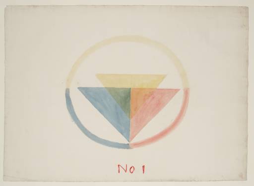 Joseph Mallord William Turner, ‘Lecture Diagram: Colour Circle No.1’ c.1824-8