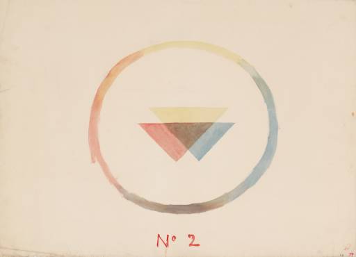 Joseph Mallord William Turner, ‘Lecture Diagram: Colour Circle No.2’ c.1824-8