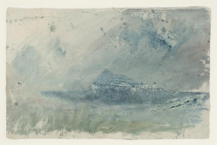 Joseph Mallord William Turner, ‘?The Eddystone Lighthouse’ c.1817 (Verso)