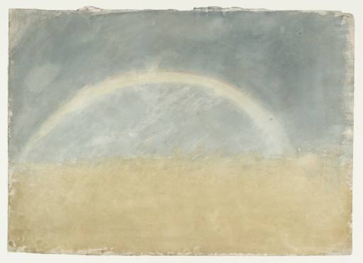Joseph Mallord William Turner, ‘A Rainbow above a Beach’ c.1816-20