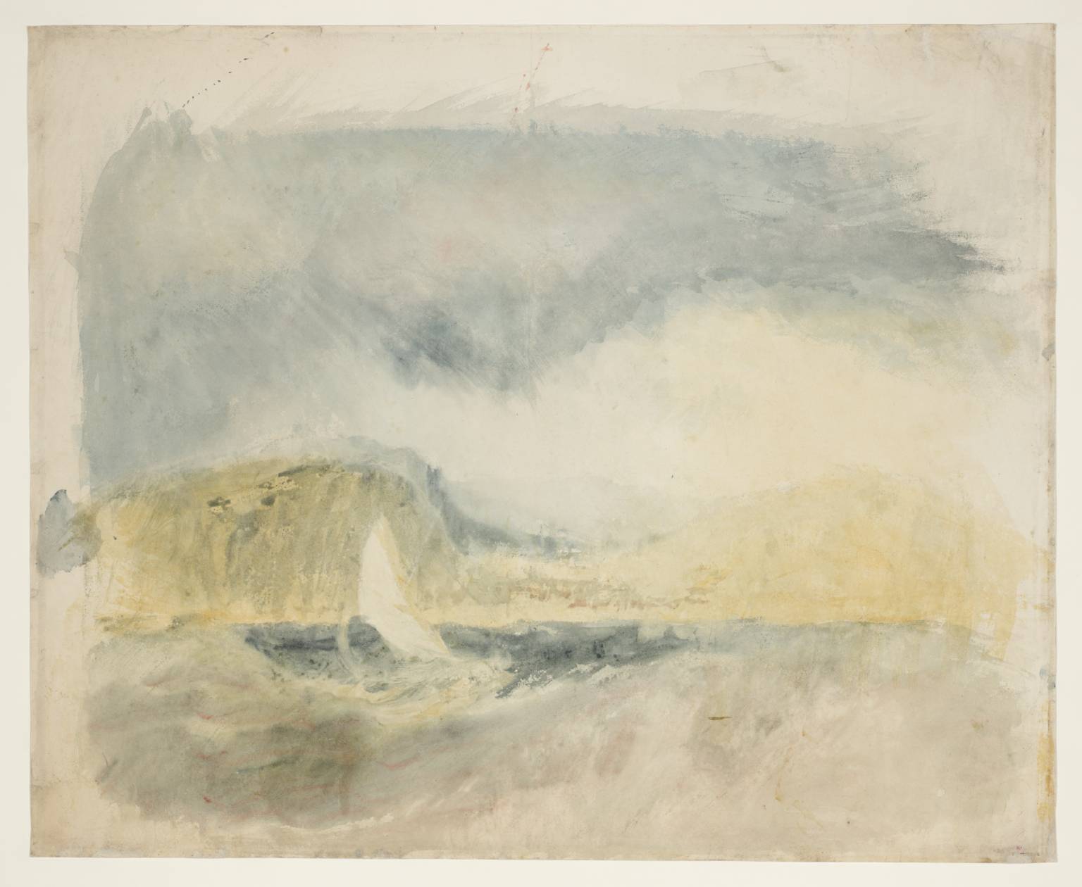Study for  ‘Hastings from the Sea’
