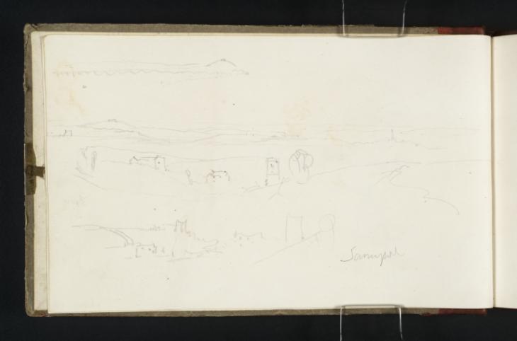 Joseph Mallord William Turner, ‘?Sunningwell, in Oxfordshire’ c.1821-2