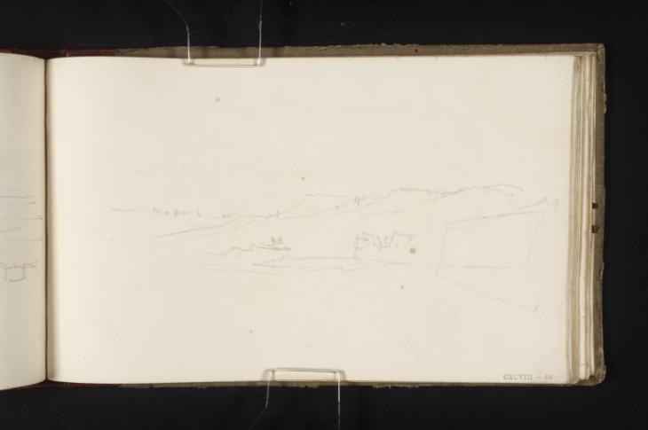 Joseph Mallord William Turner, ‘The Coast, near Hythe’ c.1821-2