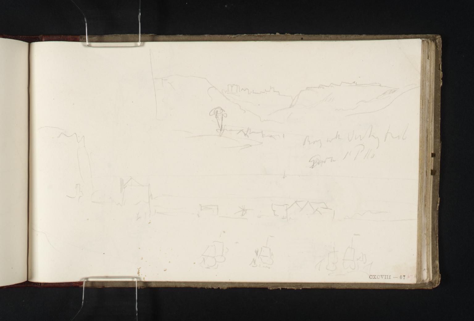 On Coast. ?Boy with Fishing Rod [Turner]