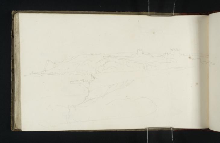 Joseph Mallord William Turner, ‘A View at Dover, Looking West towards Shakespeare Cliff’ c.1821-2