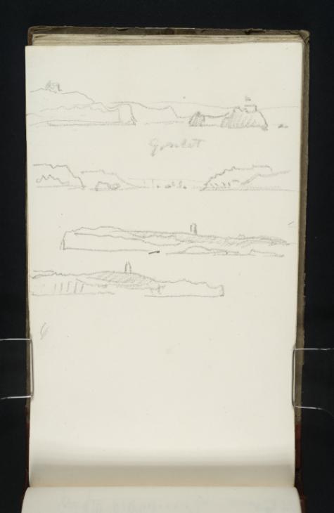 Joseph Mallord William Turner, ‘Coastal Views of France and Kent’ c.1821-2