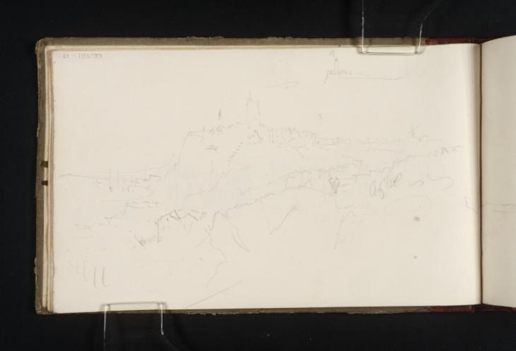 Joseph Mallord William Turner, ‘Folkestone, from the North-East’ c.1821-2