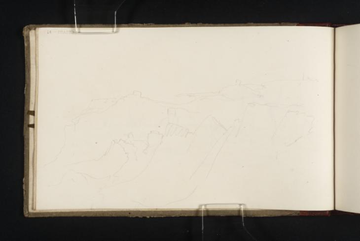 Joseph Mallord William Turner, ‘Cliffs, Probably near Folkestone’ c.1821-2
