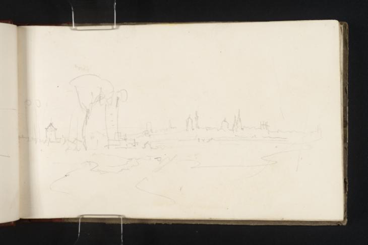 Joseph Mallord William Turner, ‘A Distant View of Oxford’ c.1821-2