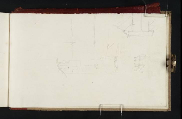Joseph Mallord William Turner, ‘Warships’ c.1821