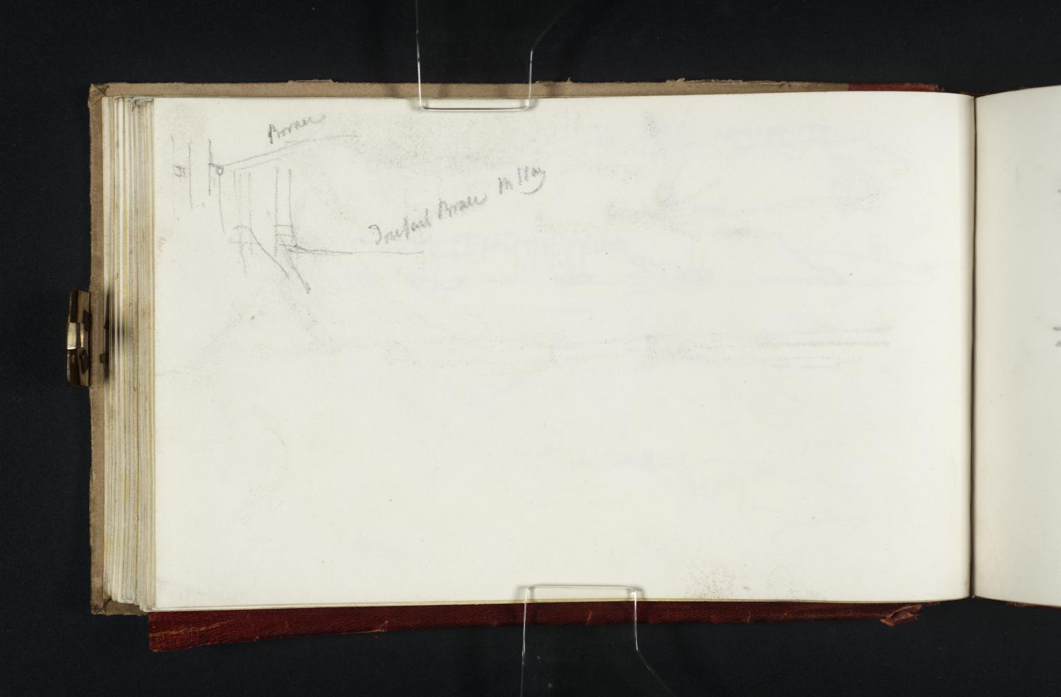 Study of Fore Sail Brace, M. Stay [Turner]