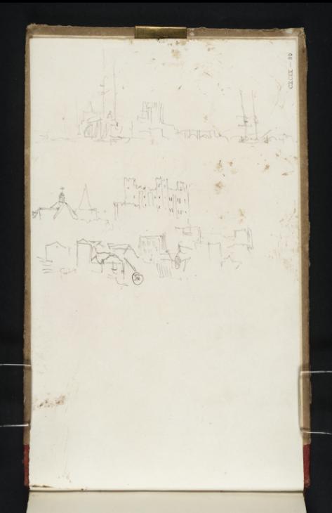 Joseph Mallord William Turner, ‘Views of Rochester Castle’ c.1821