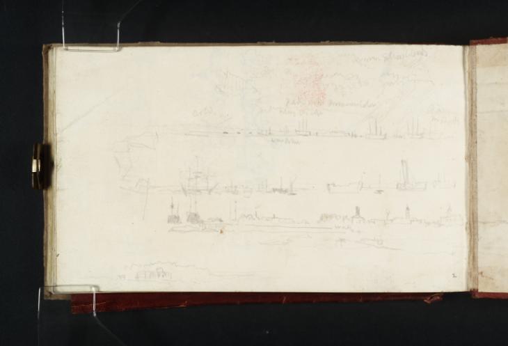 Joseph Mallord William Turner, ‘At Sheerness’ c.1821