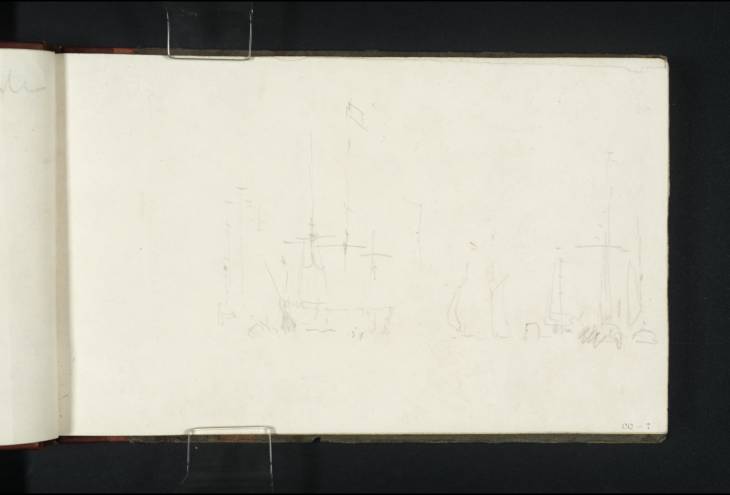 Joseph Mallord William Turner, ‘The Royal Squadron at Anchor in Leith Roads with the 'Royal George'’ 1822