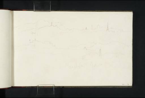 Joseph Mallord William Turner, ‘Skyline of Edinburgh from Leith’ 1822
