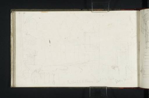 Joseph Mallord William Turner, ‘Interior of St Giles's Cathedral: Study for 'George IV at St Giles's, Edinburgh'’ 1822