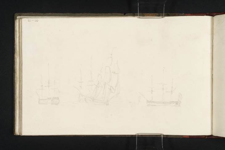 Joseph Mallord William Turner, ‘The Royal Squadron at Anchor’ 1822
