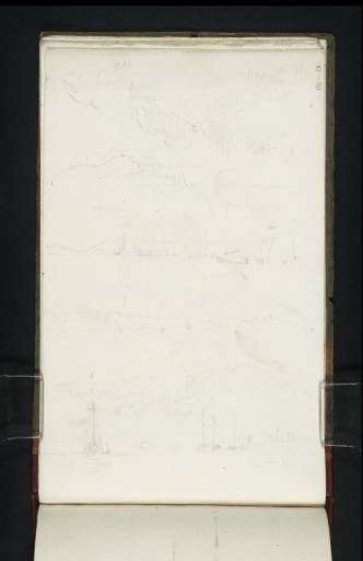 Joseph Mallord William Turner, ‘Four Sketches of Shipping in Leith Roads’ 1822