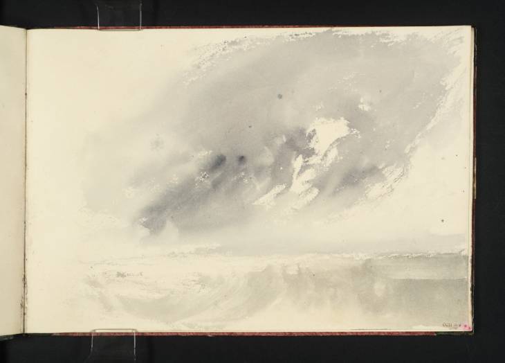 Joseph Mallord William Turner, ‘Sea-Piece and Stormy Sky’ c.1822-3