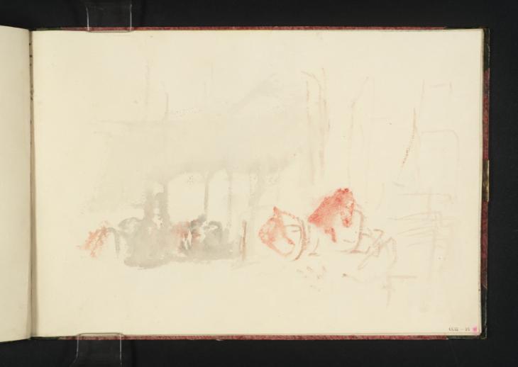 Joseph Mallord William Turner, ‘?Shipping’ c.1822-3
